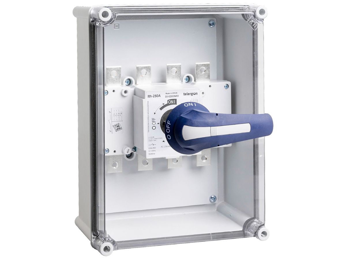 AP-Lasttrennschalter WM AC SB M 250A 4POL CG 06KV 250A 0.4kV 12kA 4NO