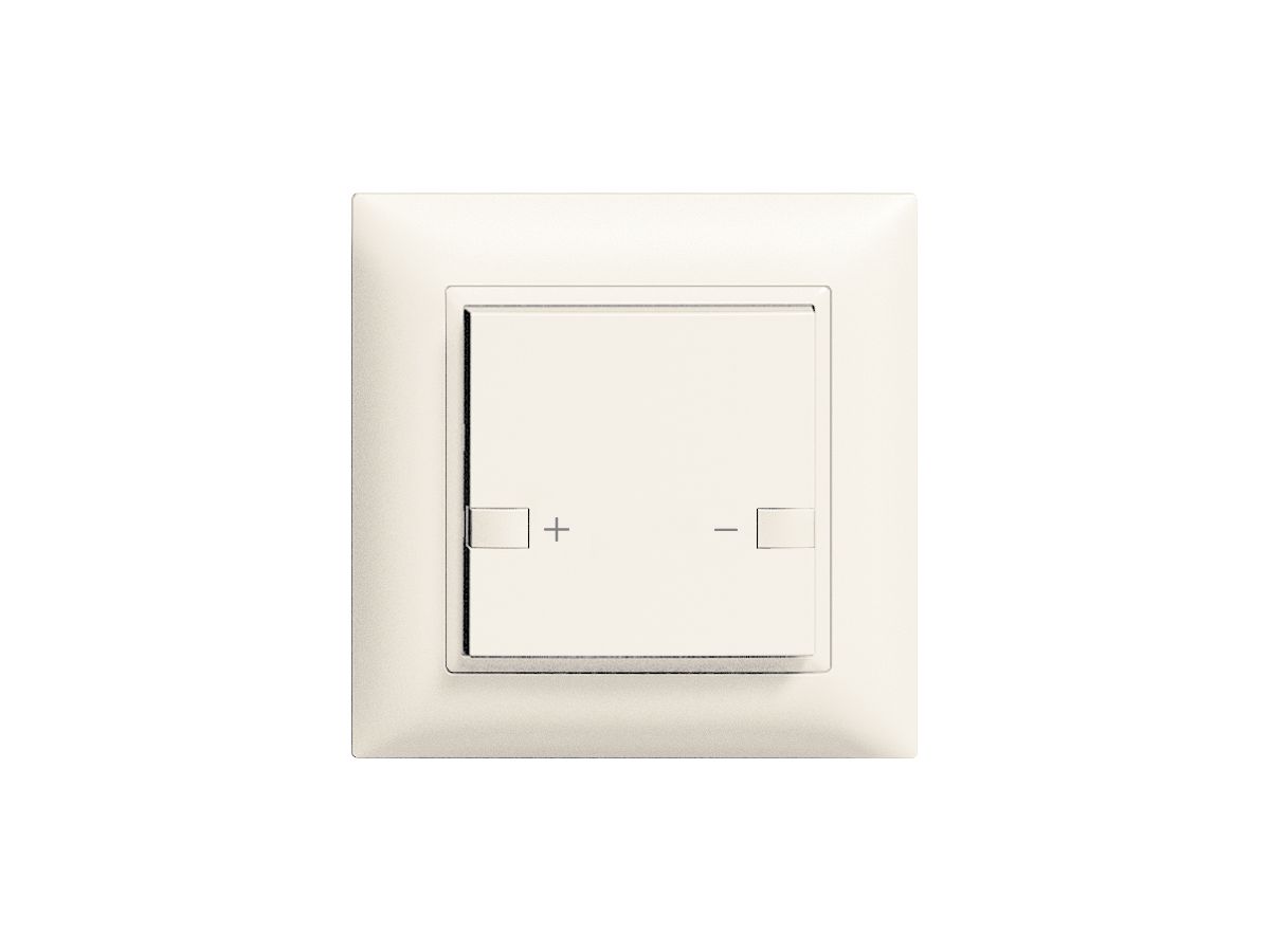 UP-Frontset Dimmer 1…10V 1K/1T ZEP 88×88mm weiss