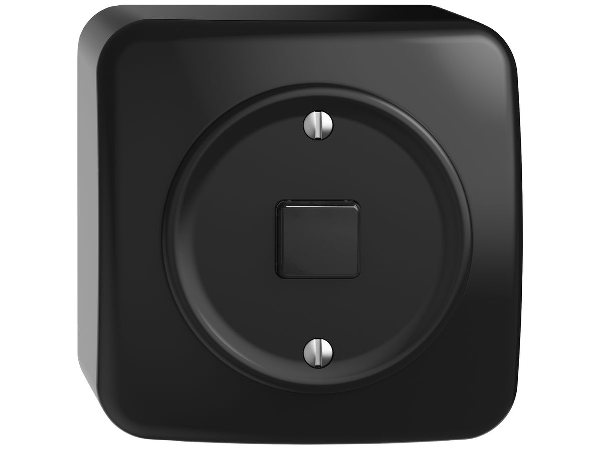 AP-Taster KNX RGB STANDARDdue KNX Basic SNAPFIX® 1T 1B LED sz