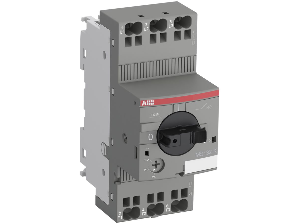 Motorschutzschalter ABB MS132, 7.5kW AC-3, 10…16A, Push-In-Anschluss