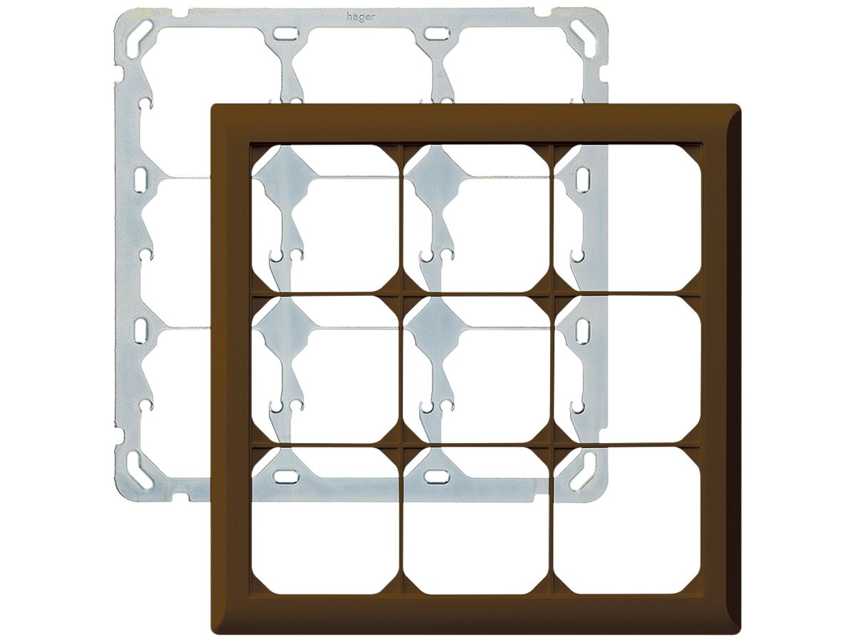UP-Kopfzeile kallysto.line 3×3 braun