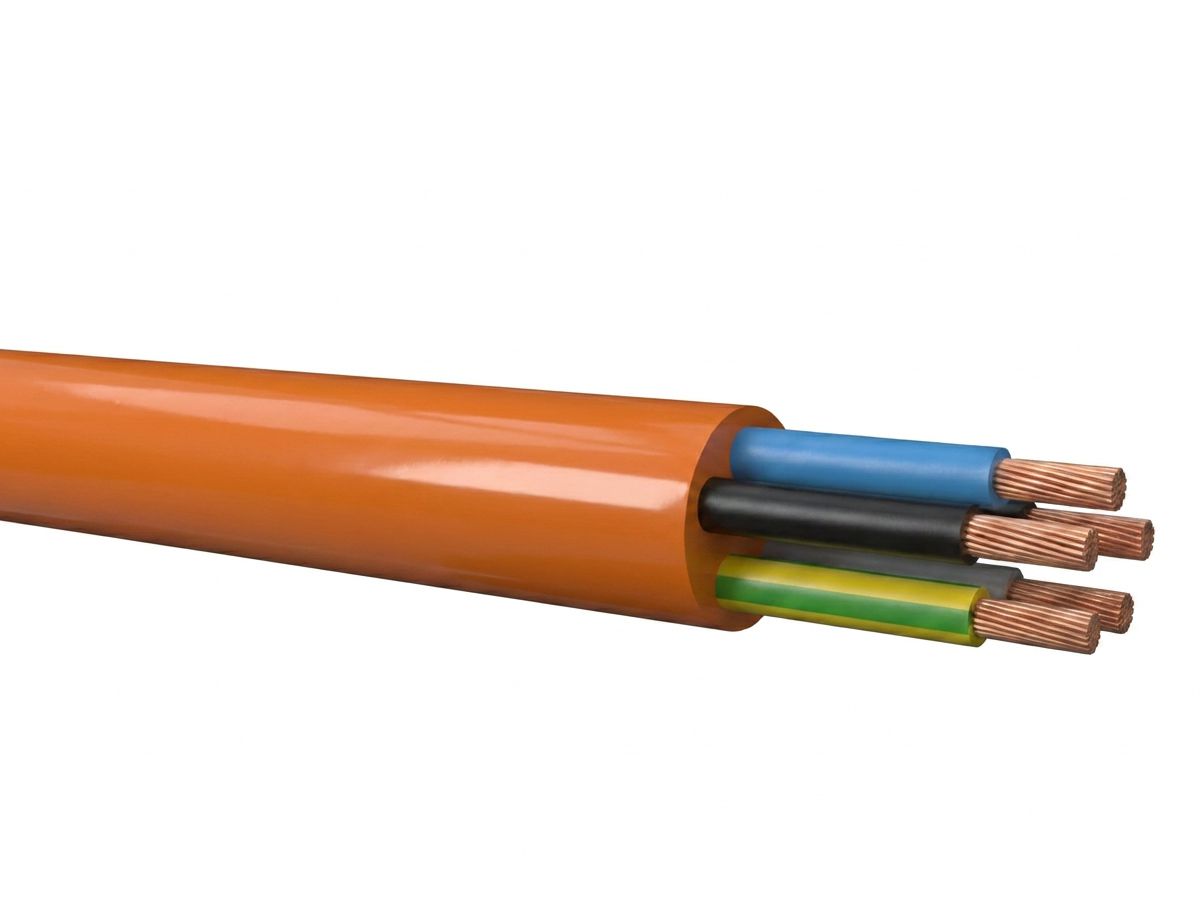 EPR-PUR 2x1mm² LN Eca orange - H07BQ-F, Eca