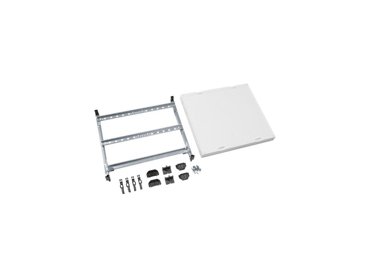 Baustein Hager Univers N 2×DIN-Schienen 150×500×450mm 125mm