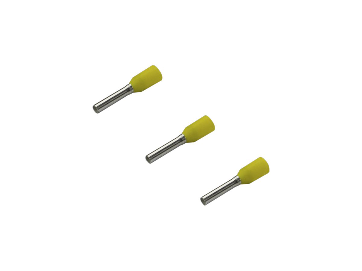 Aderendhülse Rittal AS 4050.769 1mm² 8mm gelb 500Stk
