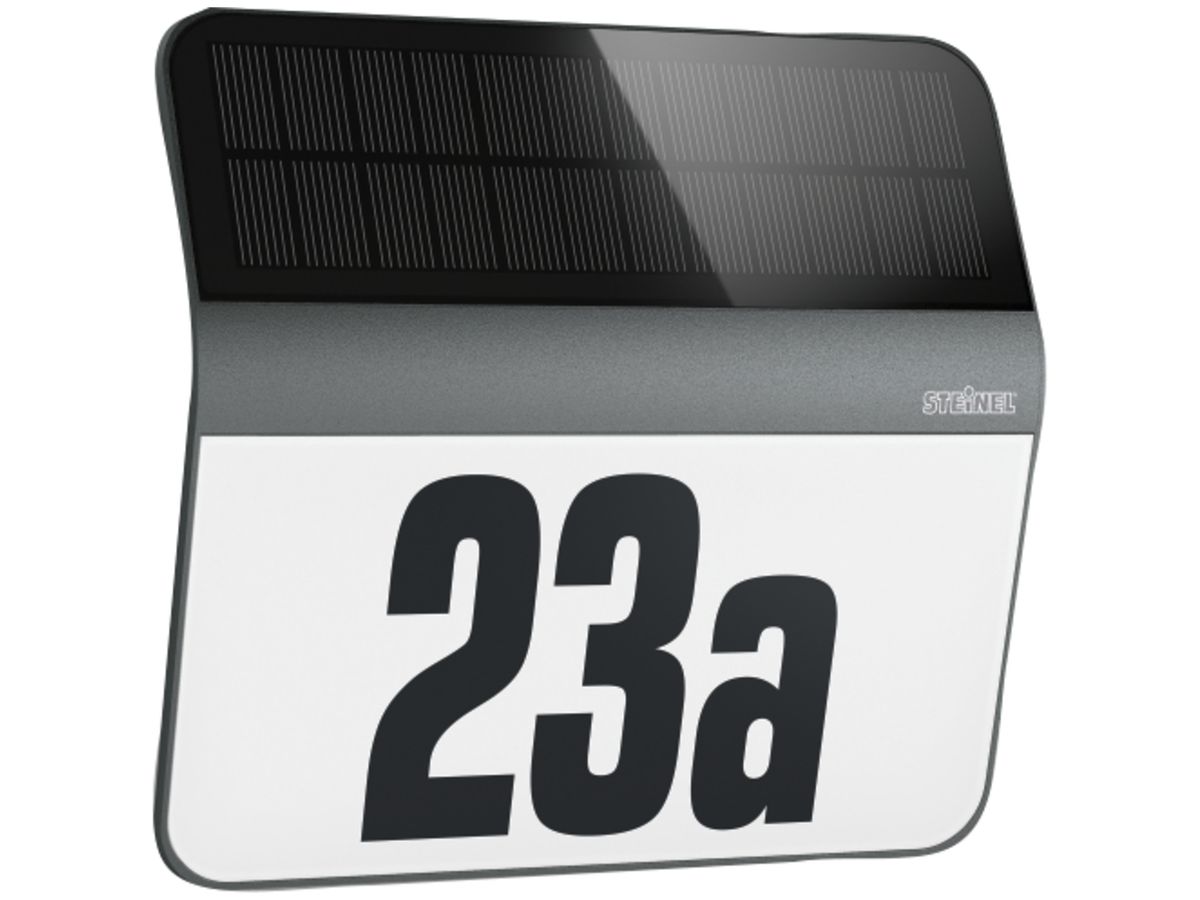 LED-Wandleuchte Steinel XSolar LH-N Solar/Akku 24mW 4000K IP44 anthrazit