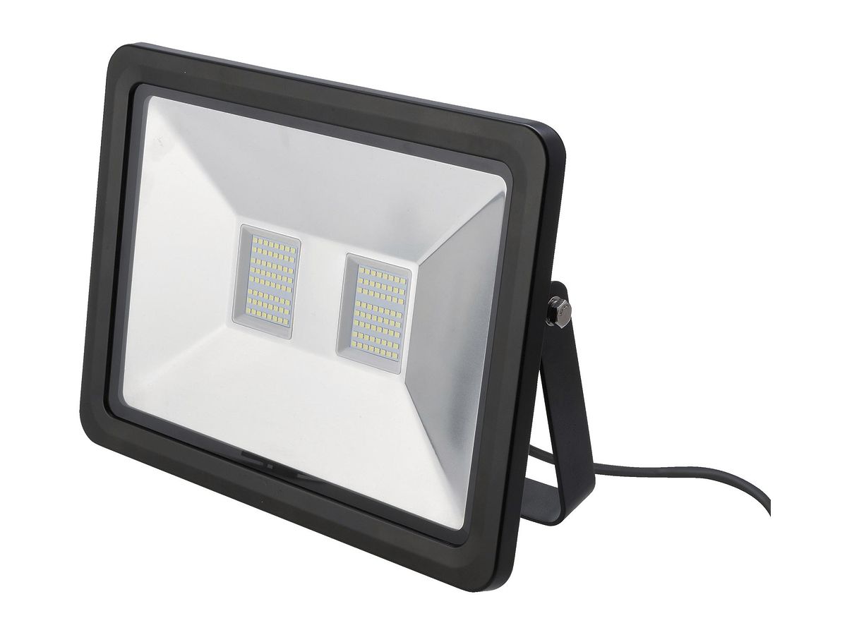 LED-Flutlichtstrahler Brennenstuhl Mobil Slim 80W 6700lm 5m IP65 schwarz
