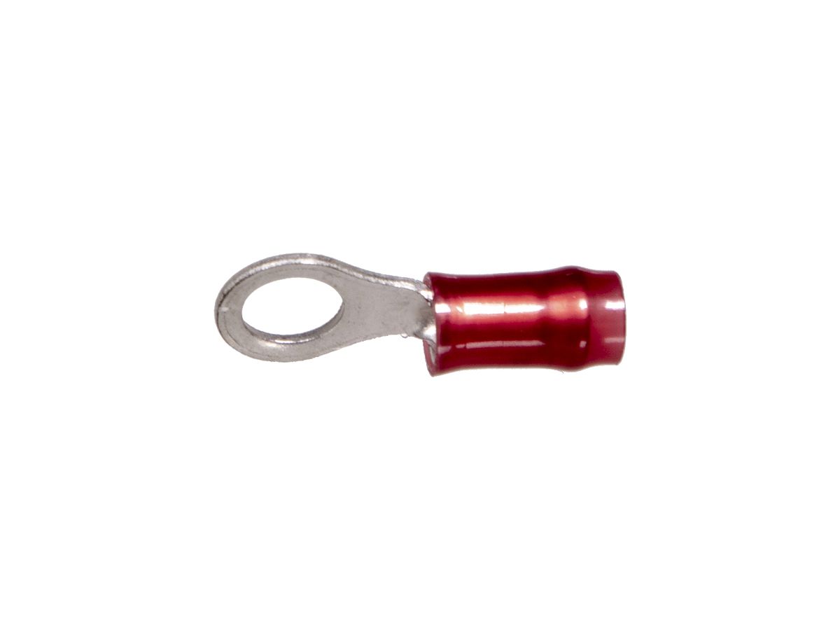 Quetschkabelschuh Tyco TE AMP PIDG Ringform M5 1.5mm² isoliert PA rot