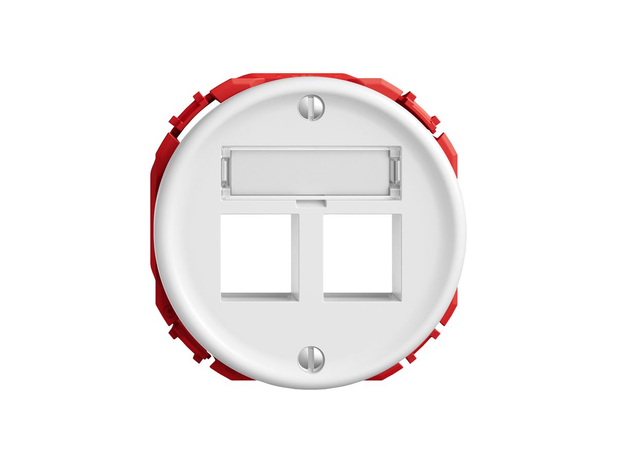 Montageset STANDARDdue Keystone SNAPFIX® gerade 2× ws
