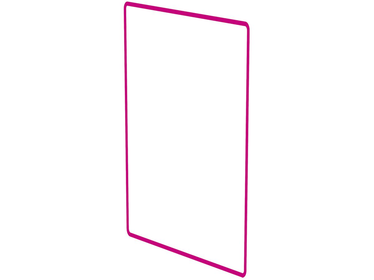 Designprofil MH priamos, Gr.4×2, pink RAL 4010
