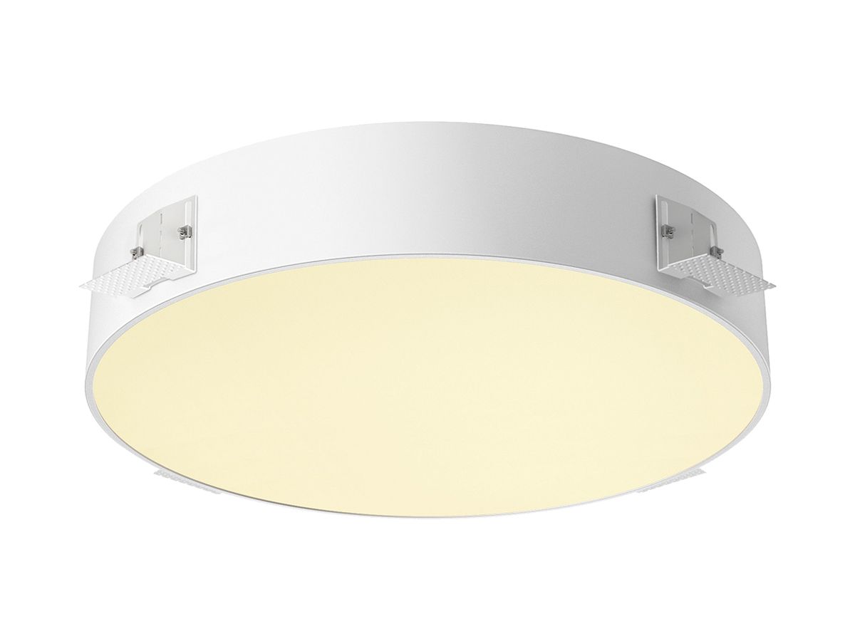 EB-LED-Deckenleuchte SLV MEDO 60 33W 4600lm 930/940K 80° Ø600mm weiss