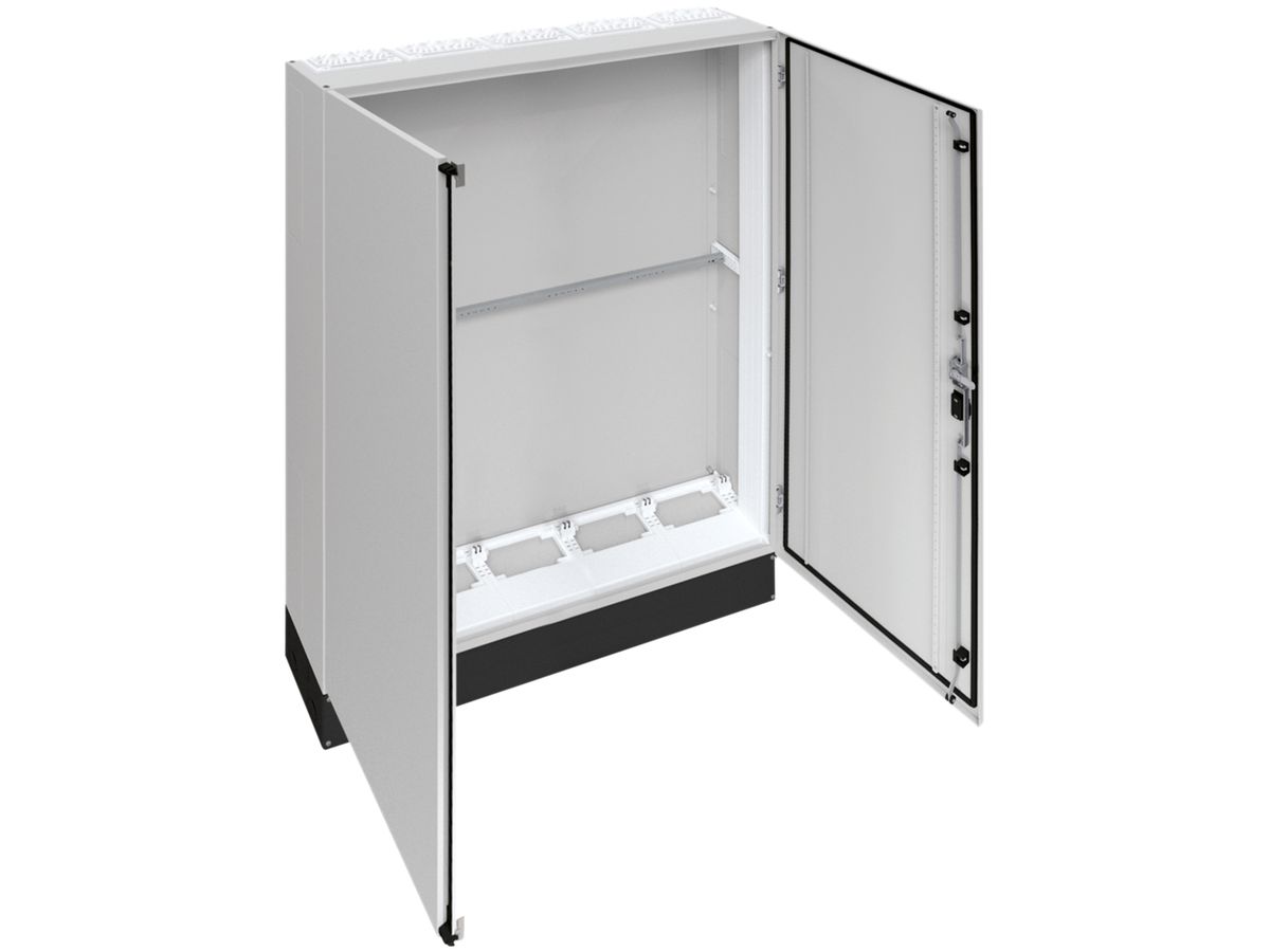 Schrank Hager univers Schutzklasse I 1700×1300×275mm mit Sockel 200mm IP55