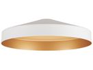 Leuchtenschirm SLV LALU TETRA Stahl Ø240×67mm weiss Gold unifarbig