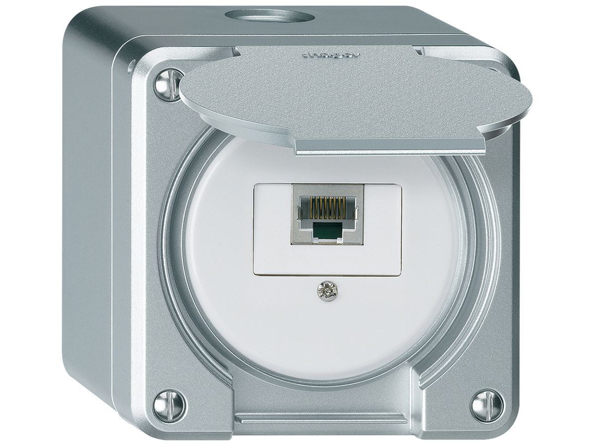 AP-Anschlussdose robusto IP55 aluminium 1×RJ45/s