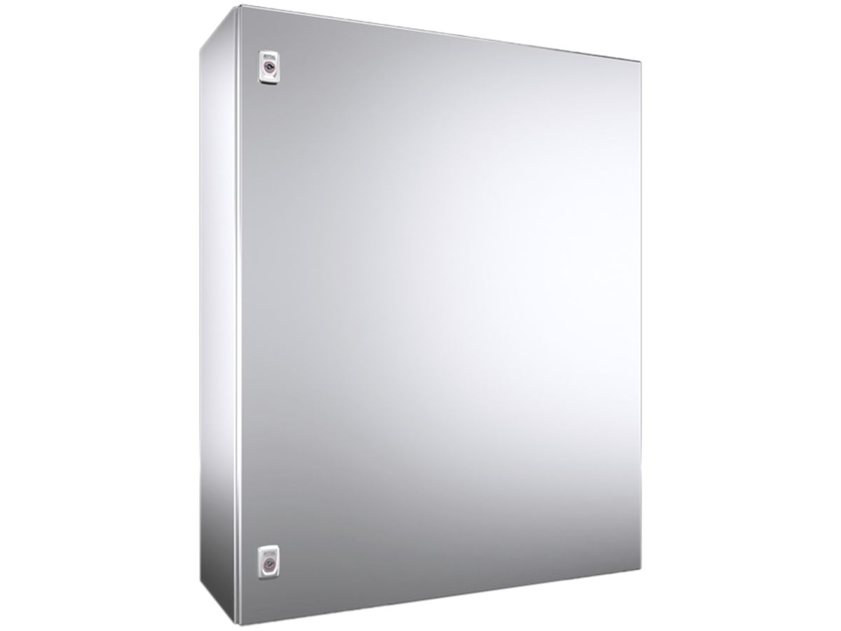 Kompakt-Schaltschrank Rittal AX, 1-türig, IP66, 800×1000×300mm, Edelstahl V2A