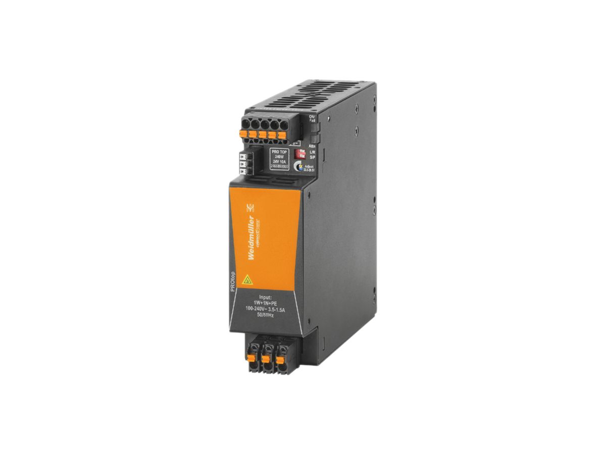 Schaltnetzgerät Weidmüller Connect Power PRO TOP1 240W 24VDC 10A