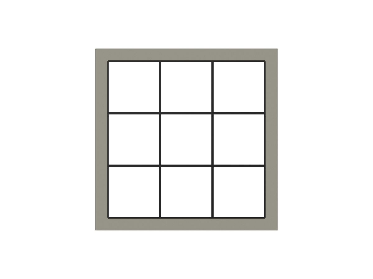 Abdeckrahmen SIDUS 3×3 Est