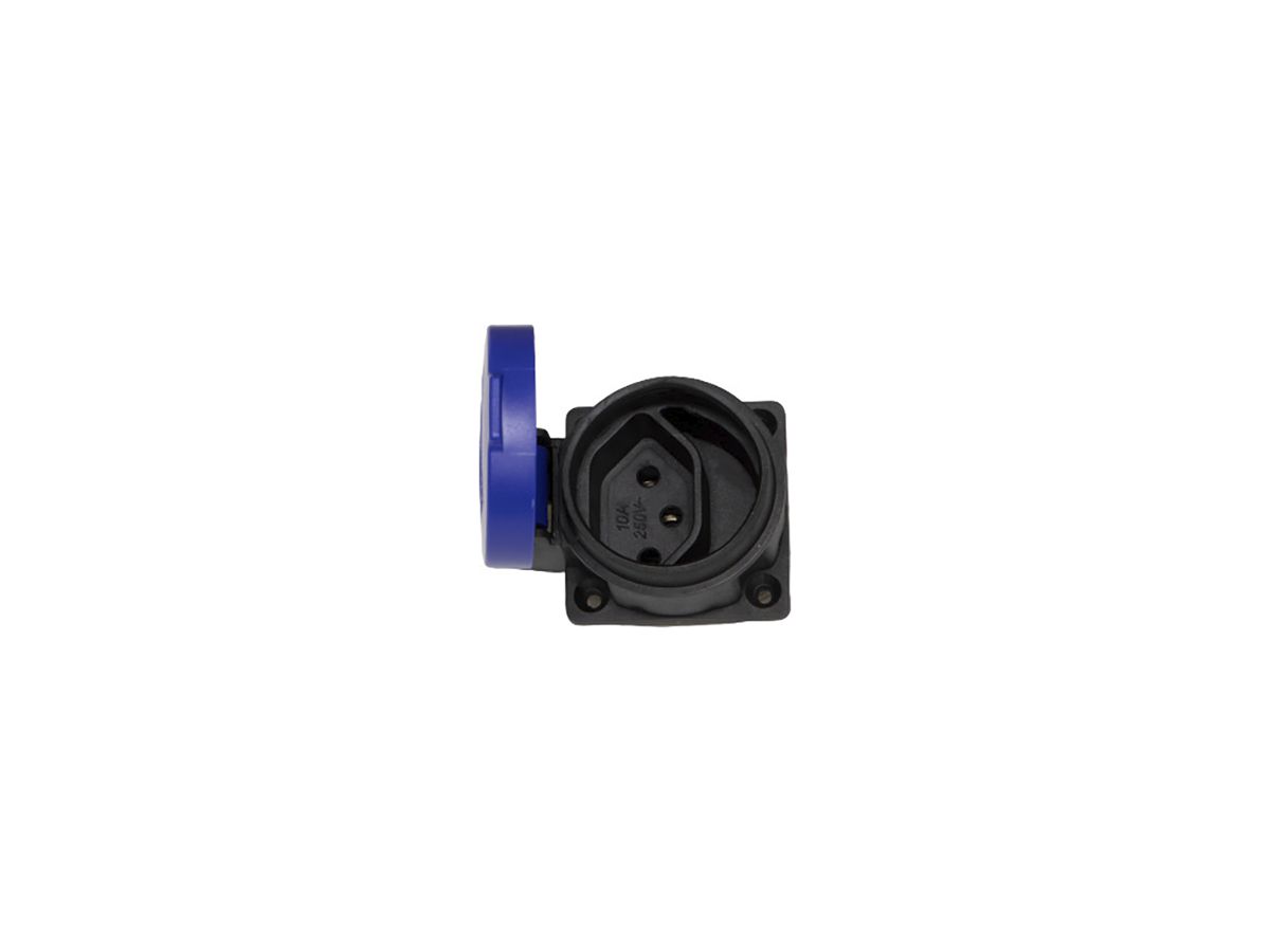 EB-Steckdose Typ 13 Brennenstuhl Deckel blau  IP55