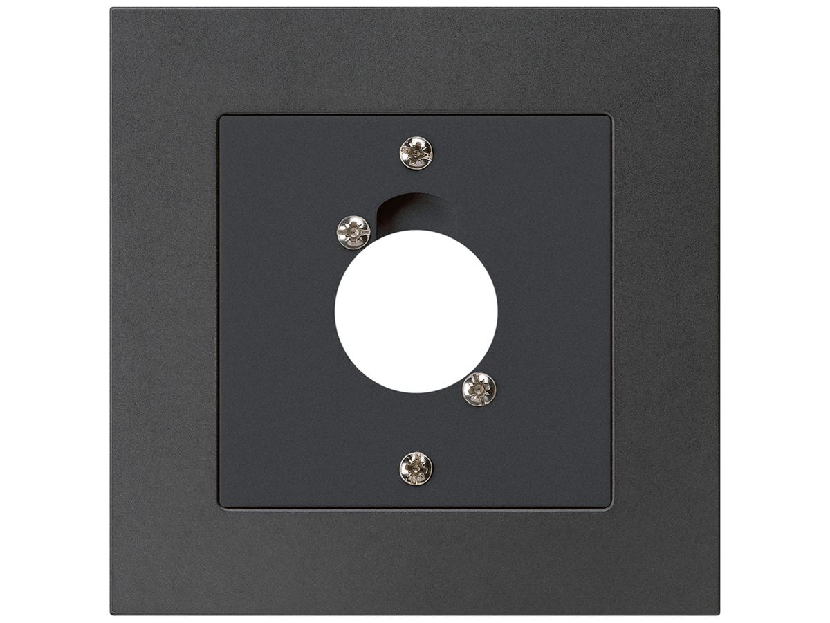 UP-Montageset für 1 XLR schwarz kallysto.pro