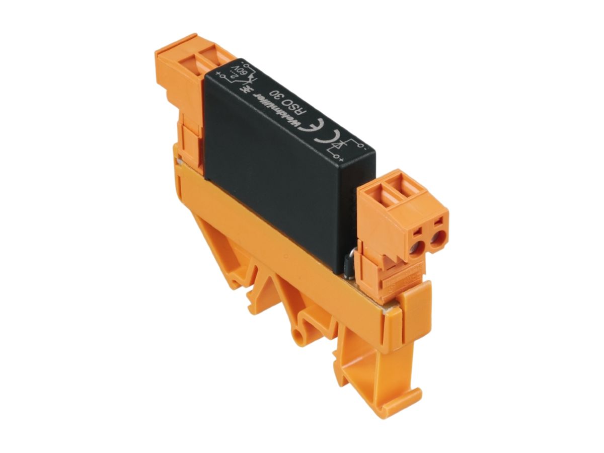 Halbleiterrelais Weidmüller RSO 5…24VDC 1S Transistor 2…60VDC 3A Schraub