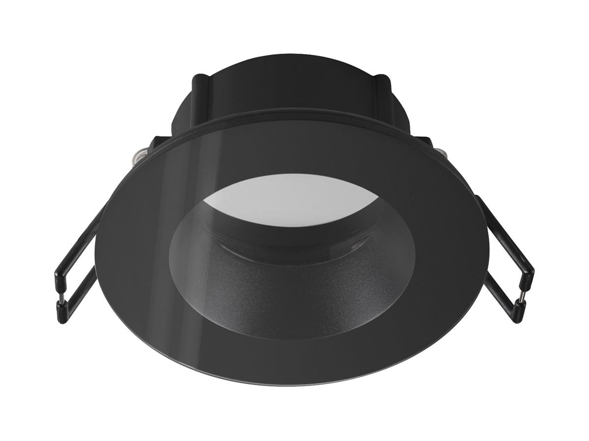 Einbaurahmen SLV NEW TRIA 68 Aluminium Ø83×35.5mm schwarz