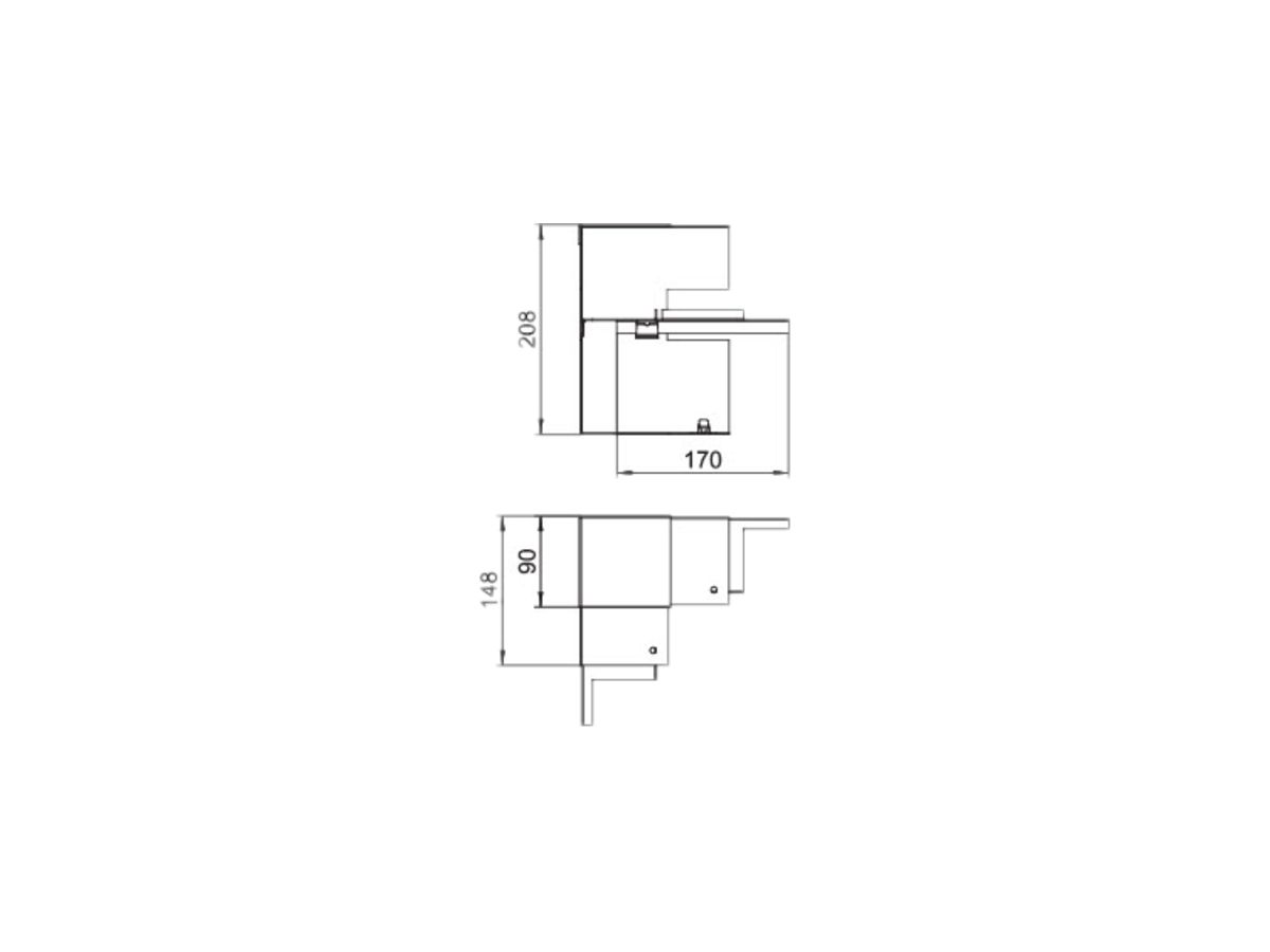 Inneneck Bettermann GS-AI90210 reinweiss