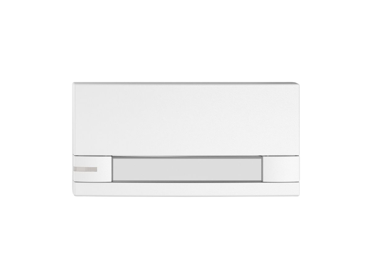Taste 1/2 EDIZIO.liv KNX&UNI m.SNAPFIX® m.LED m.Papiereinlage 2-Tastenb.ws