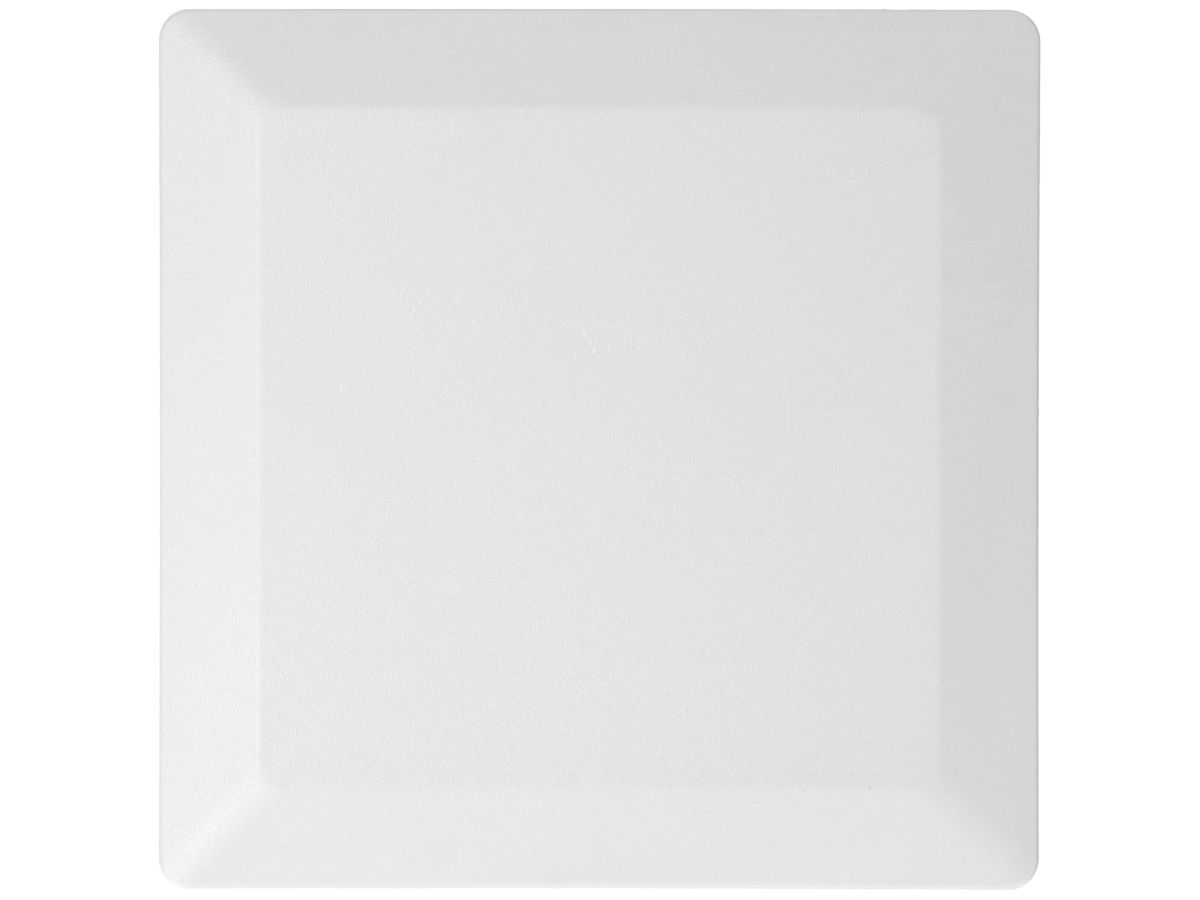 Steckdeckel MAX HAURI priamos 130×130×7mm IP20 lichgrau