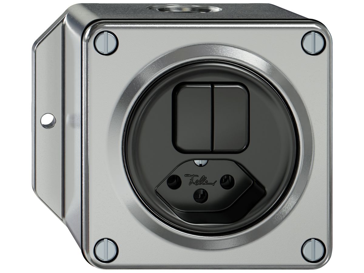 AP-Kombination ELEMENT 2×AR+Typ 13 aluminium