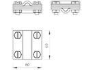 Kreuzverbinder-Set Bettermann 8…10mm