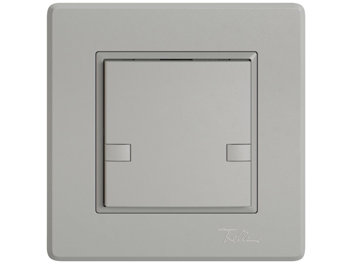 UP-KNX-Taster RGB EDIZIO.liv SNAPFIX® Temperaturfüh.o.LED 1×Taste 2-Tbed.hgu