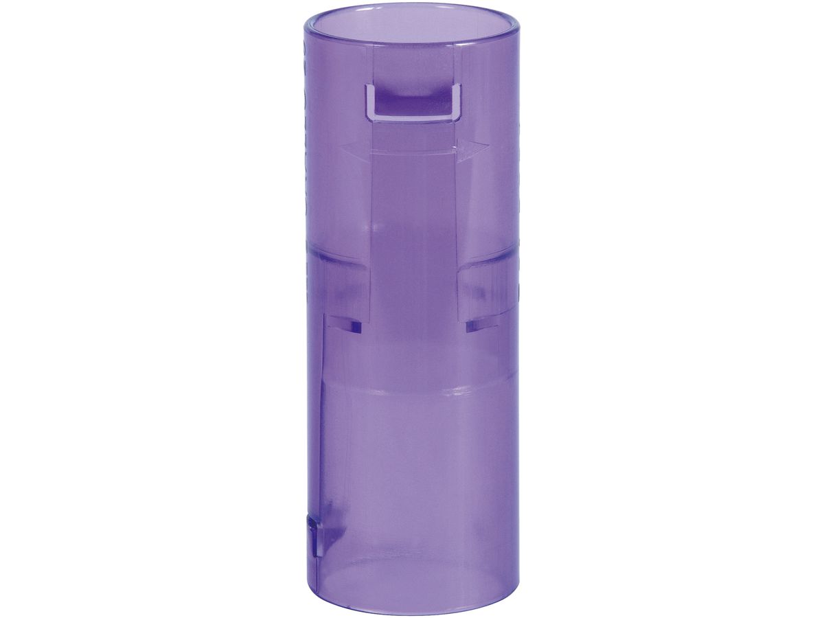 Verbindungsmuffe MT-Crallo M25 violett-transparent
