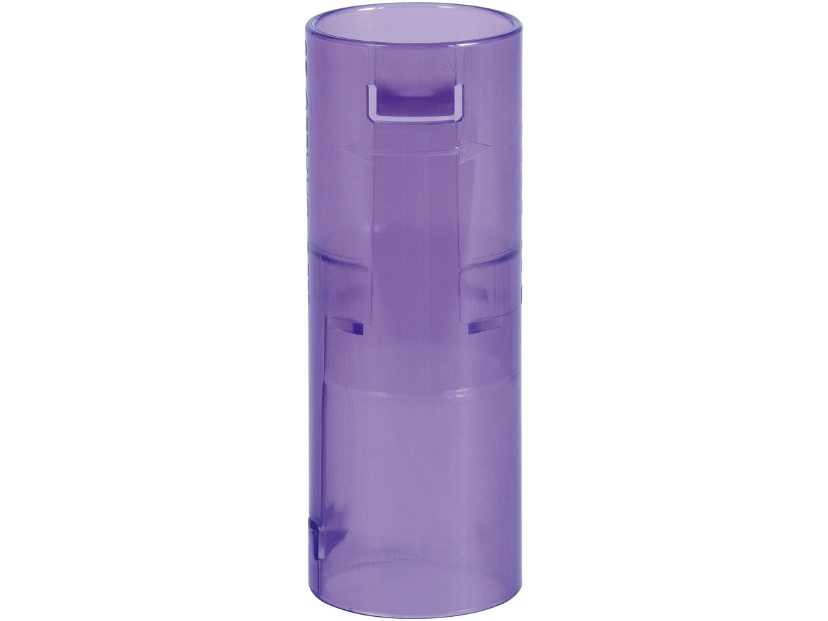 Verbindungsmuffe MT Crallo M25 violett transparent