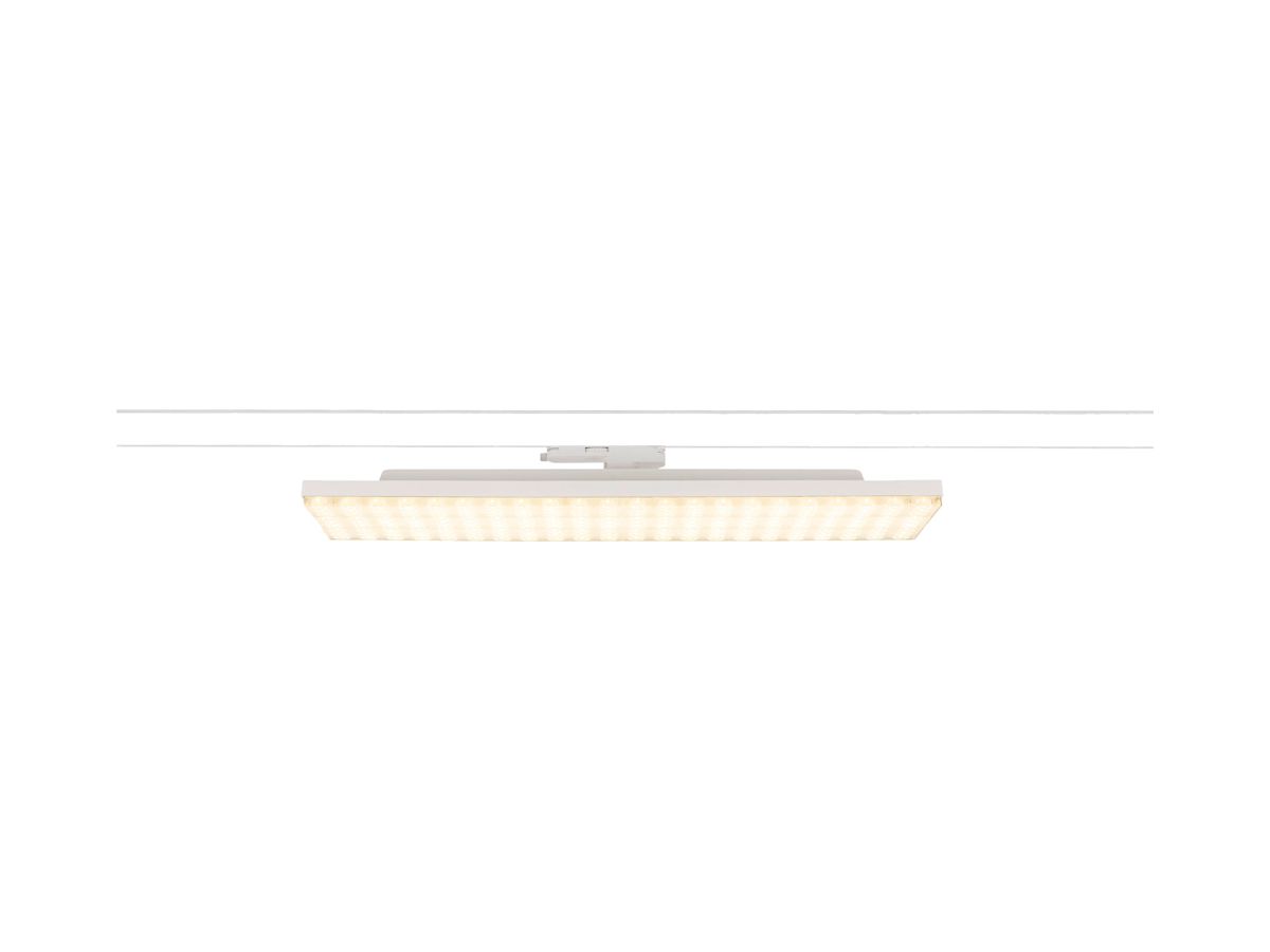 LED-Spot SLV SIGHT PANEL 38W 6300lm 3000K WB AD3PH 580×190×65mm ws