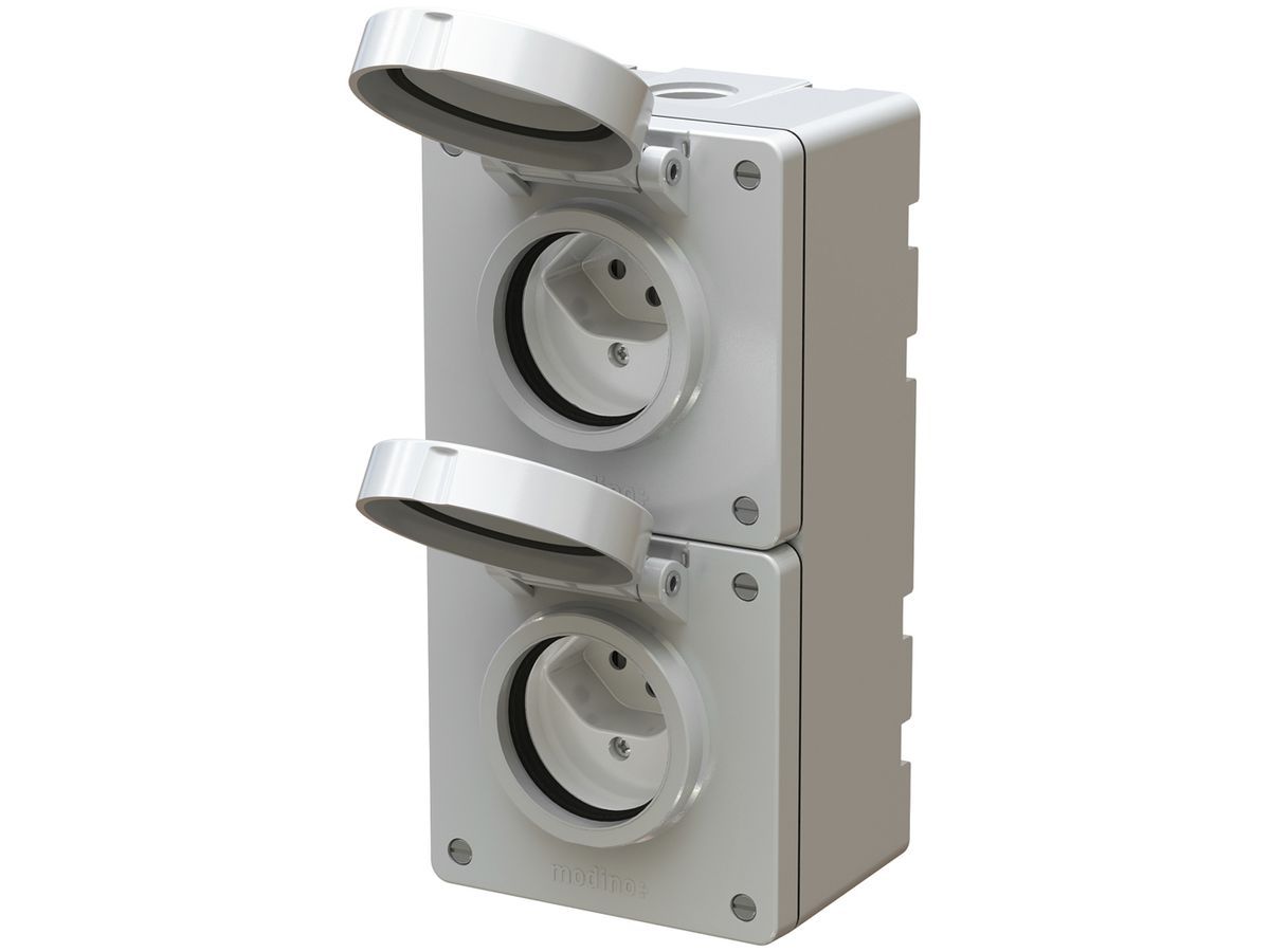 AP-Kombination modino exo 2×Typ 13 90×190mm grau