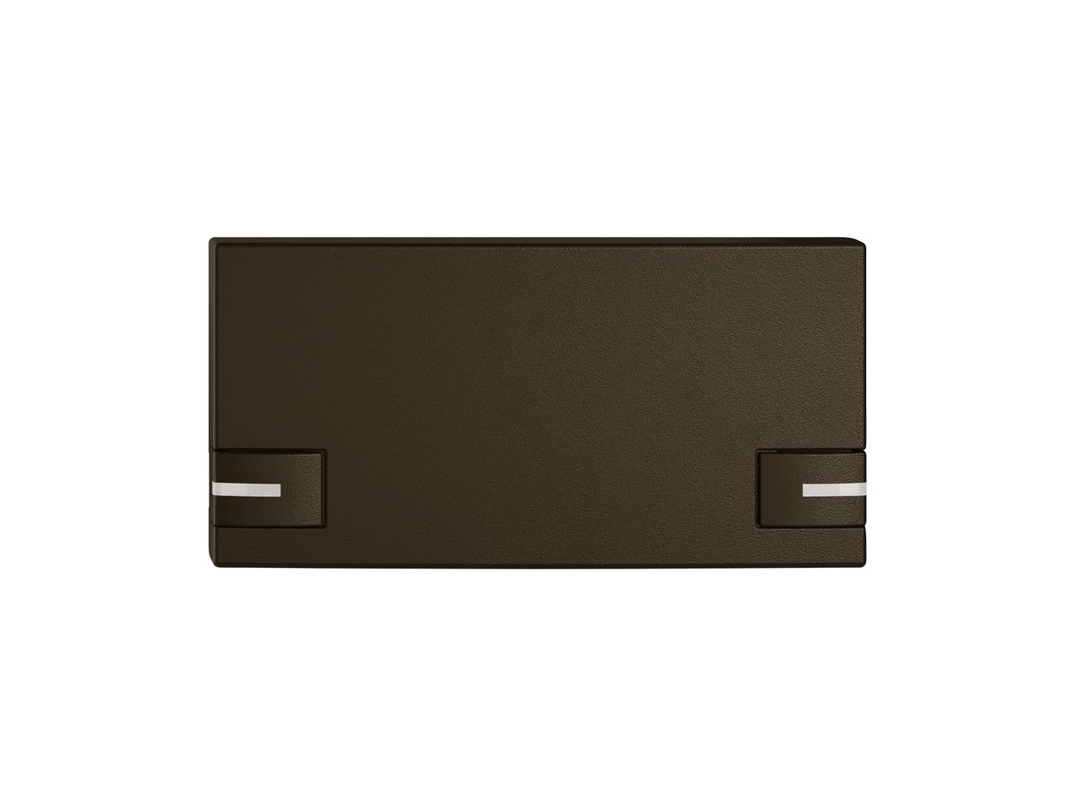 Taste 1/2 EDIZIO.liv SNAPFIX® f.KNX-&UNI m.LED 2-Tastenbed.br