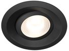 LED-Downlight Plejd DWN-01-B 8W 515lm 2200…4000K IP44 DIM Ø94mm schwarz 6Stk