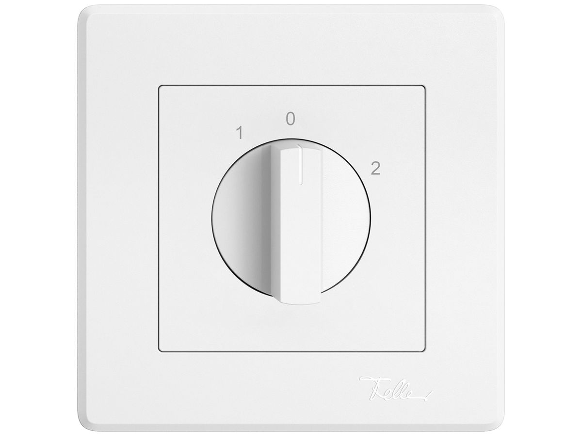 UP-Drehschalter EDIZIO.liv m.1×Rückz.1P 1-0-2 T=40mm ws