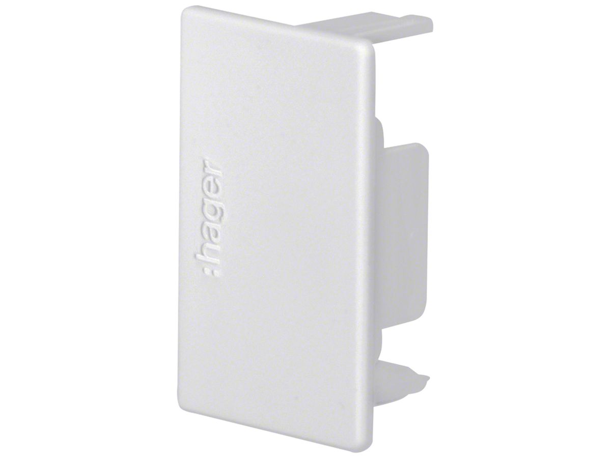 Endstück Hager tehalit.LF/LFH 45×30mm grau IP30