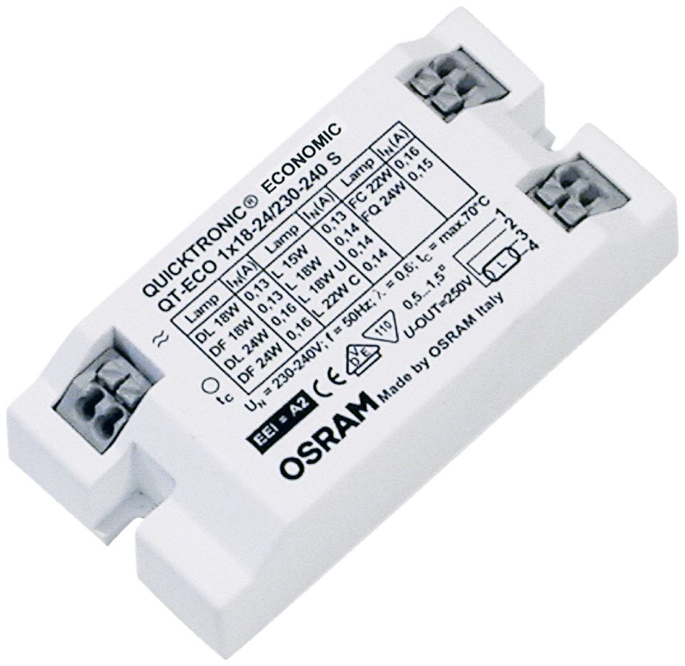 Elektronisches Vorschaltgerät Osram Quicktronic ECO 1×18…24W, 240V Elektrogrosshandel