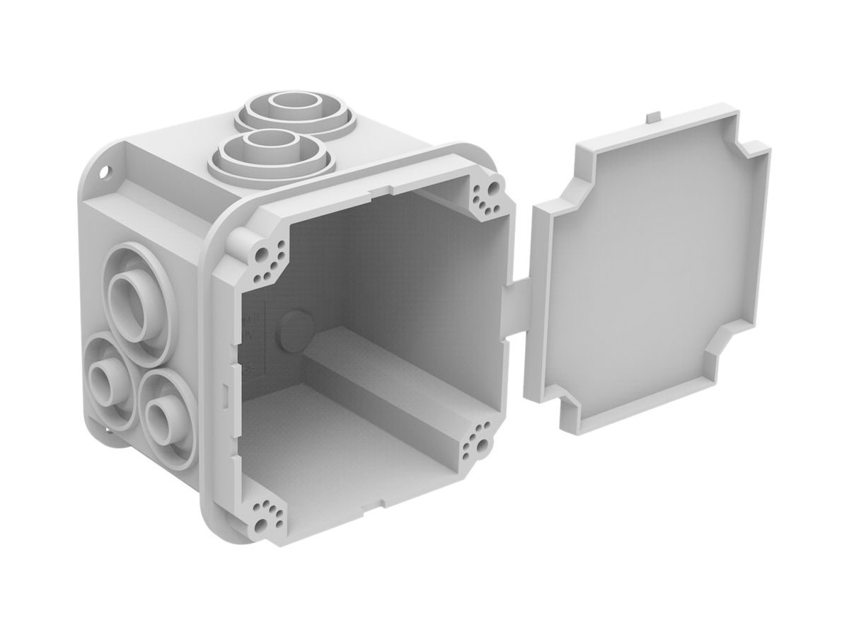 UP-Einlasskasten Spotbox UP1, 1×1, grau