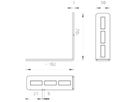 Montagewinkel Bettermann 90° tauchfeuerverzinkt