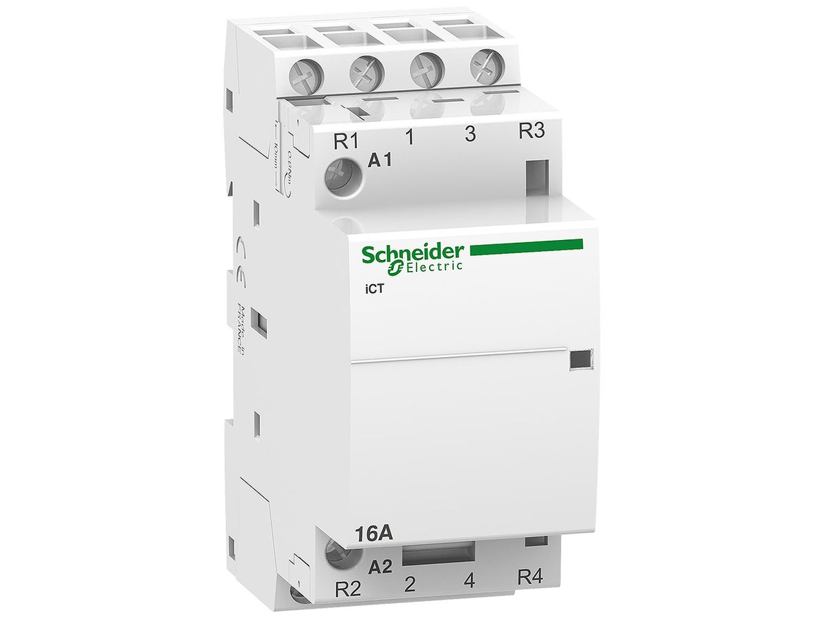 Installationsschütz SE iCT 4P 16A 220…240V AC 2S+2O