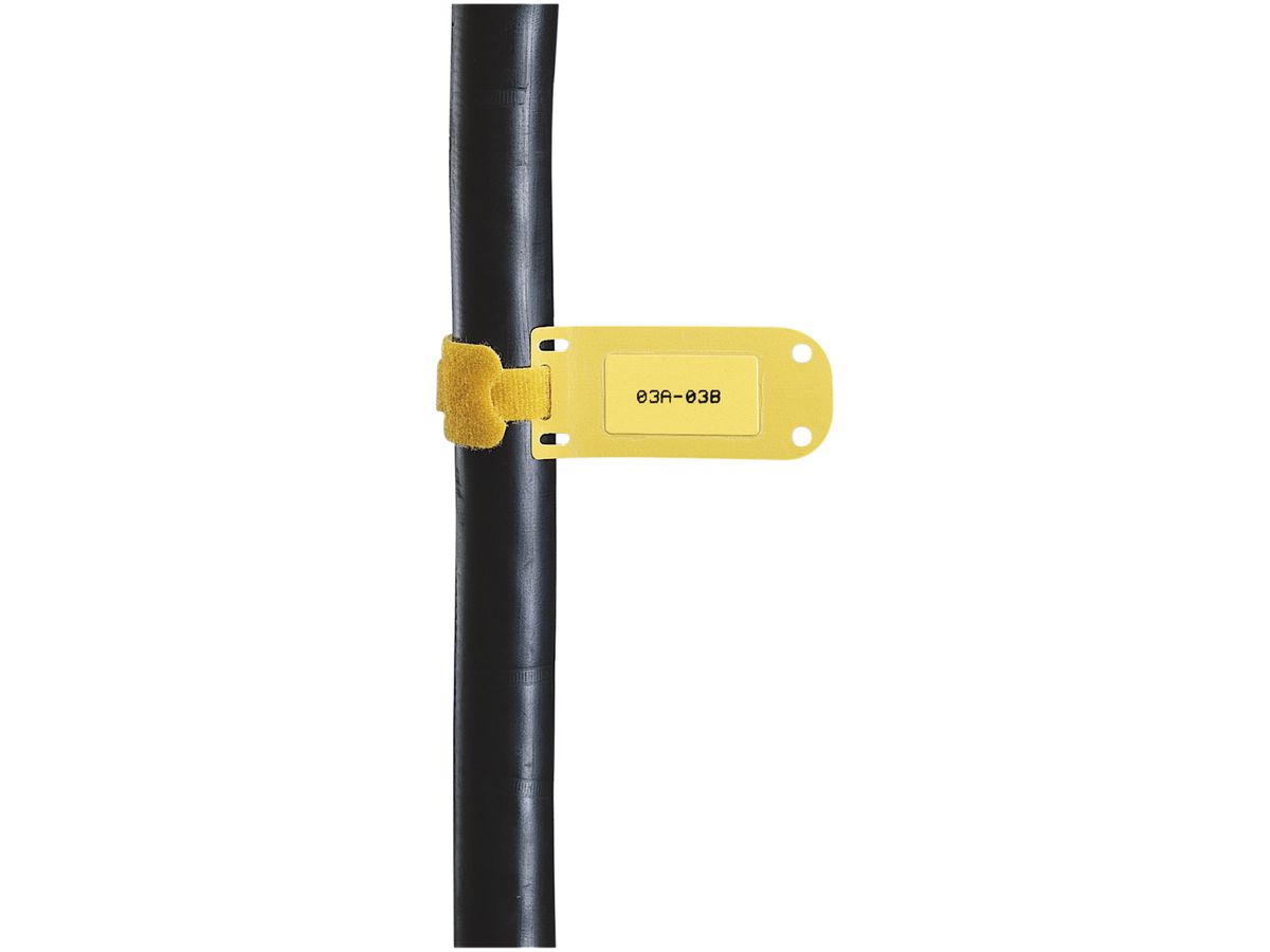 Kabelmarkierungshalter Panduit SLCT-YL 76.2×33.3mm gelb