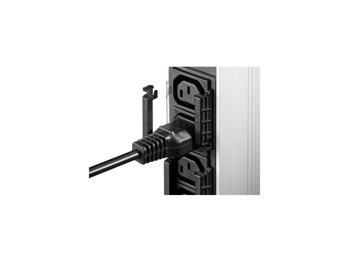 Verriegelung Rittal DK 7856.013 f.Steckdose C13 auf PSM schwarz 20Stk