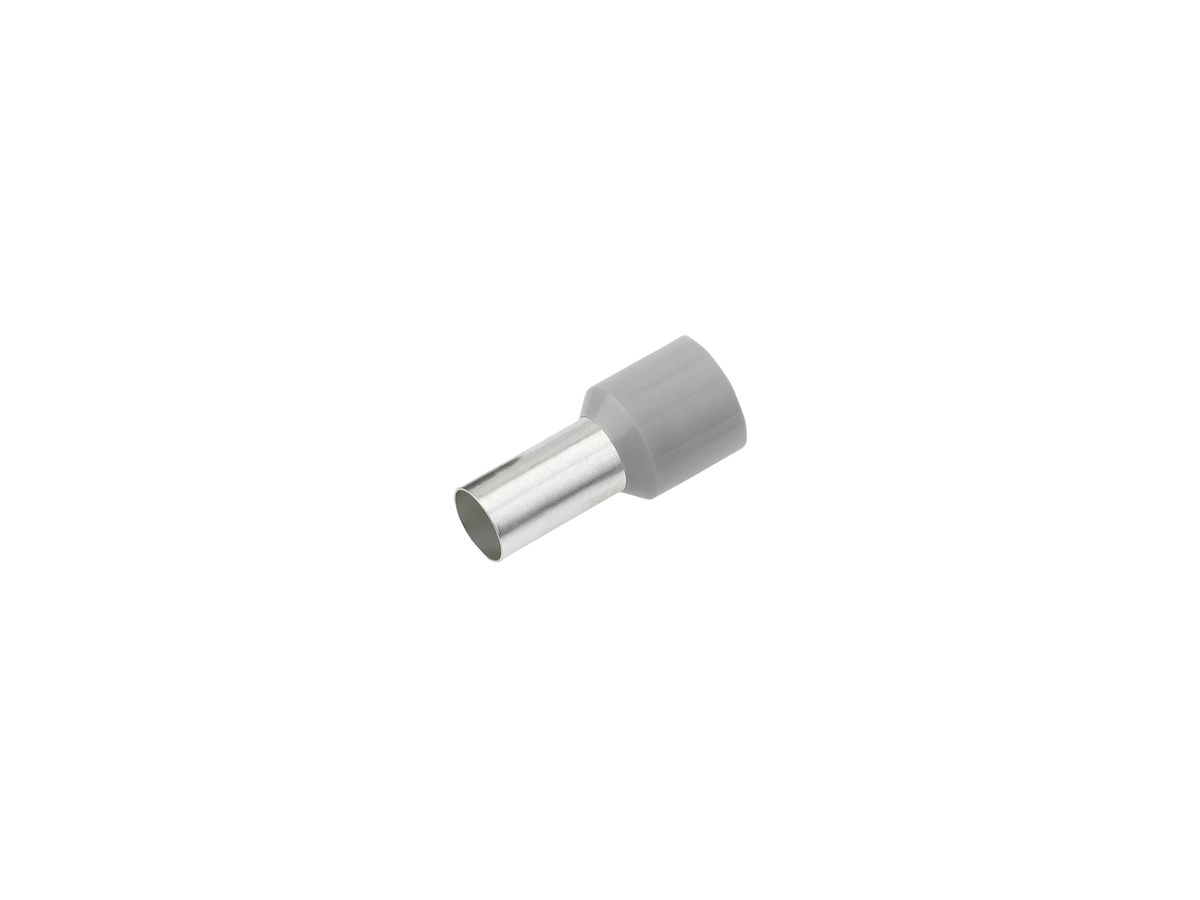 Aderendhülse Cimco 4mm² 18×24mm Kupfer PP grau