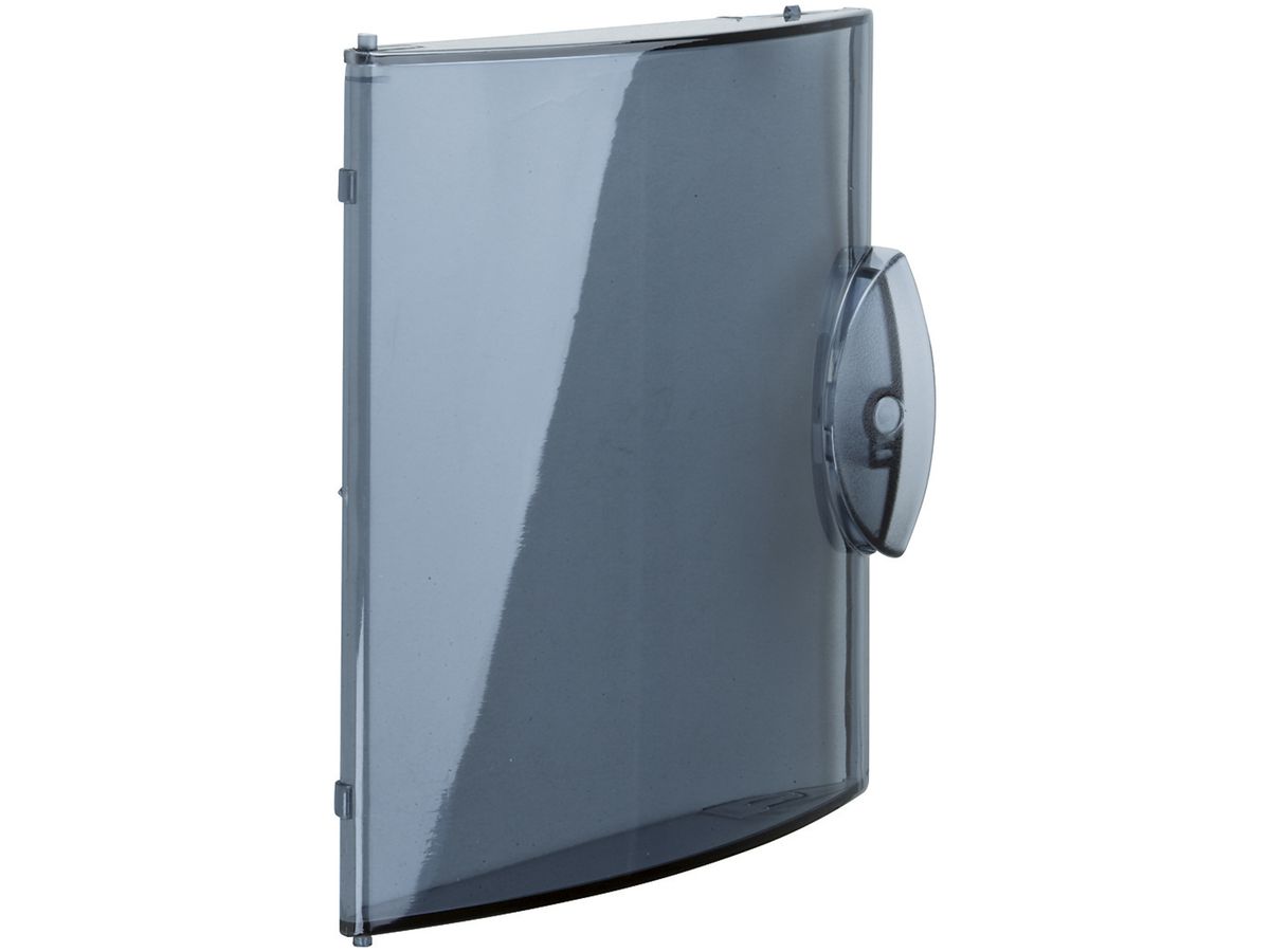 Tür Hager mini gamma 146×180mm Ausführung als Sichttür hellgrau für GD106N