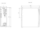 Stromversorgung Siemens SITOP, IN: 120…230VAC (120…240VDC), OUT: 24VDC/10A