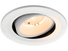 LED-Downlight SLV NUMINOS MOVE S 6.7W 1000lm 2700K MB DALI Ø100×63.5 weiss