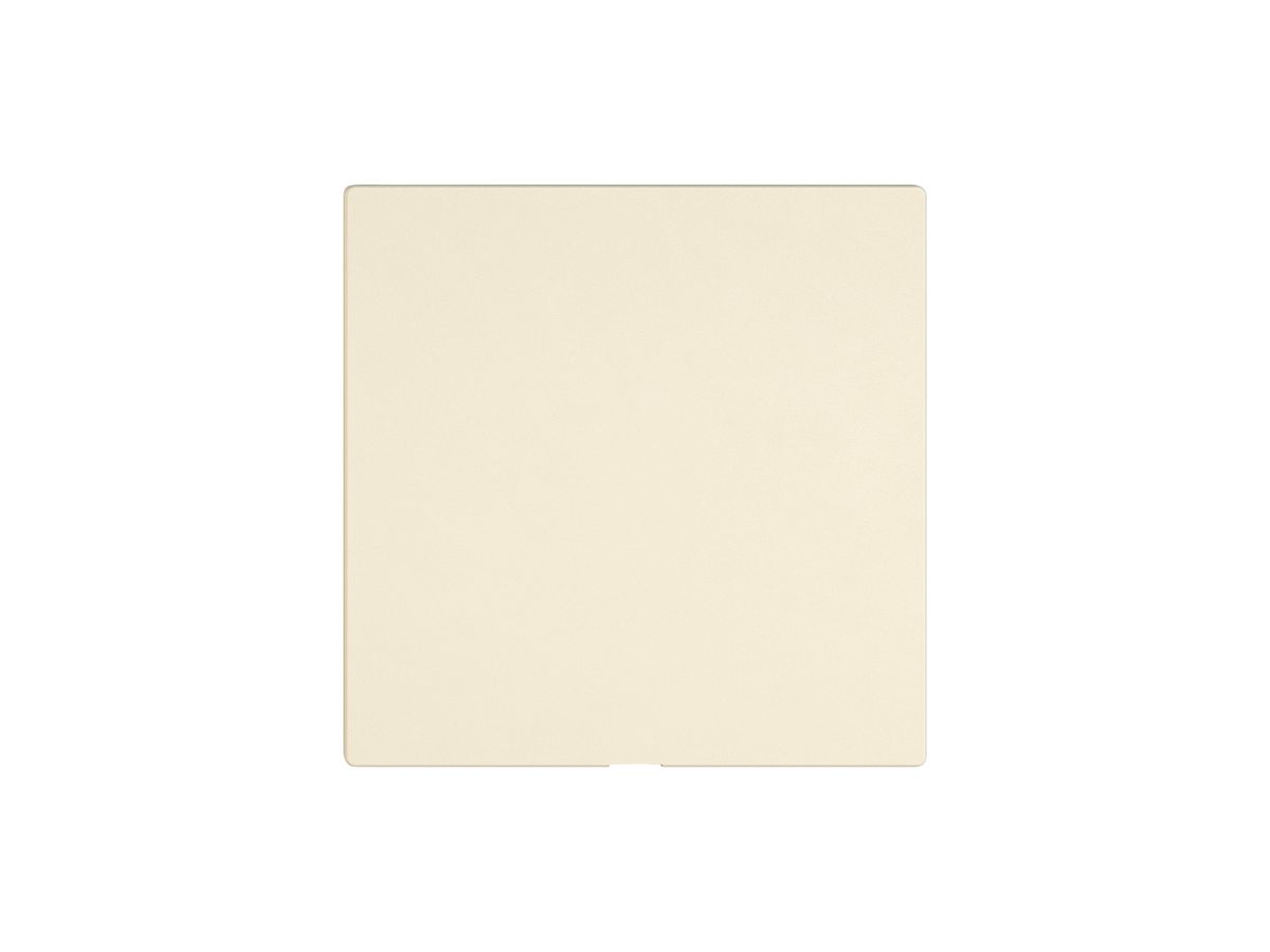 Blindabdeckung Feller EDIZIO.liv Wiser 60×60mm crema