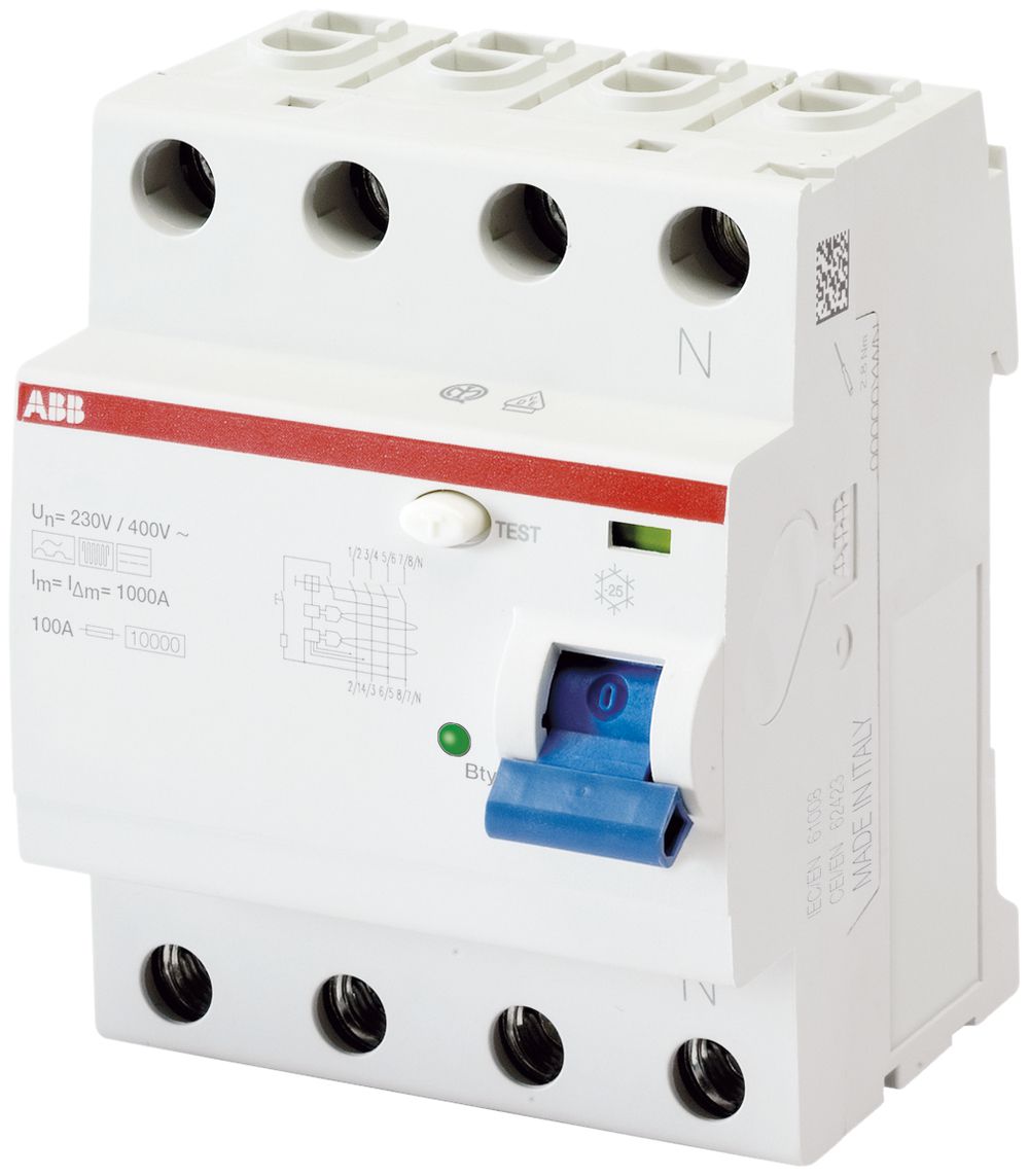 FI-Schalter ABB proM compact 4P 63A 30mA Typ B ...
